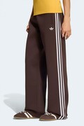 adidas Originals spodnie dresowe damskie Adilenium Season 6 Straight Knit brązowe regular waist LH1937