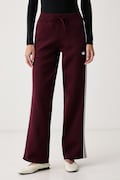 adidas Originals donji dio trenirke za žene Adilenium Season 6 Straight Knit bordo spušteni struk LH1936