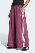 adidas Originals spodnie dresowe damskie Adilenium Season 6 Faux Suede bordowe regular waist LH1924