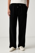 The North Face spodnie dresowe damskie z bawełną Essential czarne high waist NF0A8CWDJK31