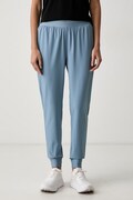 Under Armour spodnie treningowe damskie ArmourSport High Rise niebieskie high waist 1382727.448