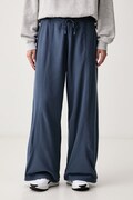 Under Armour spodnie treningowe damskie Performance Fleece niebieskie high waist 6013670