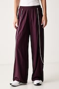Under Armour spodnie dresowe damskie Unstoppable bordowe high waist 6013530