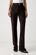 Sportmax Rum with viscose Women's brown high waist 2622136061600