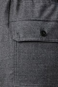 Weekend Max Mara spodnie damskie wełniane WKDHATELEY szare high waist 2625136042600