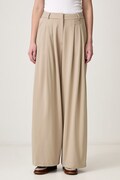 adidas Originals spodnie damskie beżowe high waist KQ5838