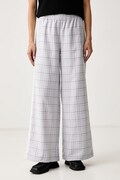 adidas Originals spodnie damskie z wiskozą Advanced Archive szare high waist LG3956