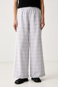 adidas Originals spodnie damskie z wiskozą Advanced Archive szare high waist LG3956