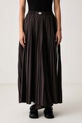adidas Originals spodnie plisowane damskie brązowe high waist LG3943