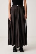 adidas Originals spodnie plisowane damskie brązowe high waist LG3943