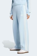 adidas Originals spodnie dresowe damskie z dodatkiem wełny Adiluna Season 2 x Jennie niebieskie high waist LD8917
