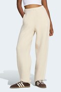 adidas Originals spodnie dresowe damskie z dodatkiem wełny Adiluna Season 2 x Jennie beżowe high waist LD4963