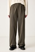 adidas Originals spodnie dresowe damskie zielone high waist KV2234
