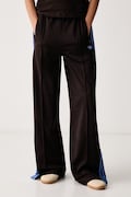 adidas Originals teplákové nohavice dámske Firebird hnedé high waist KS4665