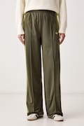 adidas Originals spodnie dresowe damskie Firebird zielone high waist KS4664