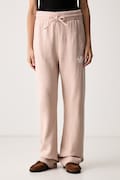 adidas Originals donji dio trenirke za žene Essentials Knit bež spušteni struk KR9180