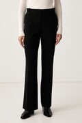 Tommy Hilfiger παντελόνι γυναικείο μαύρο ψηλή WW0WW51902