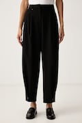 Tommy Hilfiger spodnie damskie czarne high waist WW0WW52916