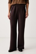 United Colors of Benetton pantaloni palazzo da donna marrone high waist 3QAFDF01M