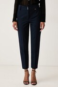 Fracomina spodnie damskie granatowe high waist FY26WV4012W42901