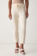 Joseph Ribkoff teplákové nohavice dámske s viskózou béžové high waist 261606F26