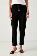 Joseph Ribkoff teplákové nohavice dámske s viskózou čierne high waist 261606F26