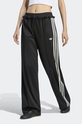 adidas Originals spodnie wide leg damskie Pleated Firebird czarne high waist LG4302