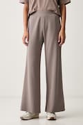 EA7 Emporio Armani damskie z bawełną brązowe high waist AF12501.7W001662