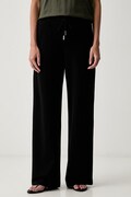 Patrizia Pepe spodnie dresowe damskie bawełniane czarne high waist 8P0064 J079