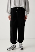 Puma teplákové nohavice dámske s bavlnou HER čierne high waist 694032