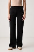 Guess spodnie dresowe damskie FABRIZIA czarne high waist V6BB18 K6353