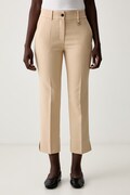 Joop! pantaloni carrot pentru femei bej high waist 30103312
