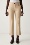 Joop! pantaloni carrot pentru femei bej high waist 30103312