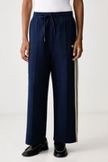 adidas Originals Firebird Crop spodnie dresowe damskie niebieskie high waist KR9608