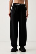 adidas Performance teplákové nohavice dámske Hyperglam čierne high waist KW4155