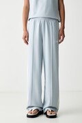 adidas Originals spodnie dresowe damskie niebieskie high waist KX1870