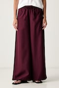 adidas Originals spodnie dresowe damskie Firebird Adilenium bordowe high waist KT0020