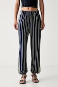 adidas Originals spodnie dresowe damskie Firebird granatowe high waist KR7037