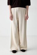 adidas spodnie dresowe damskie bawełniane beżowe regular waist KV9913