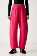 adidas spodnie dresowe damskie Z.N.E różowe high waist KF6376