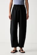 adidas spodnie dresowe damskie z bawełną Z.N.E czarne high waist KF6374