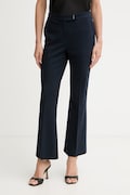 BOSS spodnie garniturowe damskie Talia-Crop1 granatowe high waist 50563831