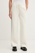 Guess spodnie dresowe damskie HOSHI beżowe high waist V6YB08 K4286