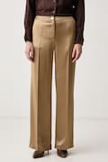 Marciano by Guess spodnie damskie SIENNA złote high waist G6BB13 W5118