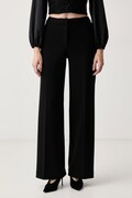 Marciano by Guess nohavice wide leg dámske VIOLA čierne high waist G6BB06 K6462