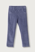 United Colors of Benetton nohavice detské menčestrové fialové regular waist 4DZBGE00L