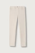 United Colors of Benetton spodnie dziecięce sztruksowe beżowe regular waist 4DZBCE00R
