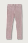 United Colors of Benetton spodnie dziecięce sztruksowe różowe regular waist 4DZBCE00R