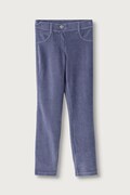 United Colors of Benetton spodnie dziecięce sztruksowe fioletowe regular waist 4DZBCE00R
