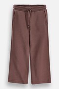 Coccodrillo pantaloni de trening pentru copii cu bumbac maro EVERYDAY GIRL A